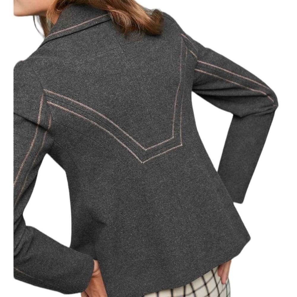 Anthropologie ett:twa The‎ Ultimate Pea Coat Size 4 - Picture 2 of 15